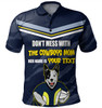 North Queensland Cowboys Mother's Day Polo Shirt - Screaming Mom and Crazy Fan