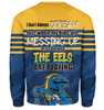 Parramatta Eels Mother's Day Sweatshirt - Screaming Mom and Crazy Fan