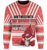 St. George Illawarra Dragons Mother's Day Sweatshirt - Screaming Mom and Crazy Fan