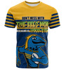 Parramatta Eels Mother's Day T-Shirt - Screaming Mom and Crazy Fan