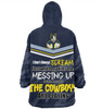 North Queensland Cowboys Mother's Day Snug Hoodie - Screaming Mom and Crazy Fan