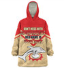 Redcliffe Dolphins Mother's Day Snug Hoodie - Screaming Mom and Crazy Fan