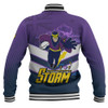 Melbourne Sport Baseball Jacket - Storm Melbourne Mascot With Australia Flag