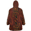 Australia Aboriginal Inspired Snug Hoodie - Goanna Aboriginal Art Snug Hoodie