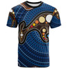Australia Aboriginal Inspired T-shirt - Aboriginal Kangaroo Art T-shirt