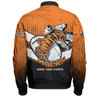 South Western of Sydney Bomber Jacket - Tigers Mascot With Australia Flag