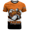 South Western of Sydney T-Shirt - Tigers Mascot With Australia Flag