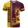 Brisbane Broncos Sport T-Shirt - Brisbane Mascot Quater Style