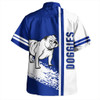 Canterbury-Bankstown Bulldogs Hawaiian Shirt - Bulldogs Mascot Quater Style