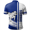 Canterbury-Bankstown Bulldogs Polo Shirt - Bulldogs Mascot Quater Style
