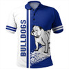 City of Canterbury Bankstown Sport Polo Shirt - Bulldogs Mascot Quater Style