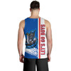 Newcastle Knights Sport Men's Tank Top - Knights Mascot Quater Style