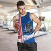 Newcastle Knights Sport Men's Tank Top - Knights Mascot Quater Style