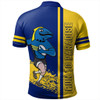 Parramatta Eels Sport Polo Shirt - Parramatta Eels Mascot Quater Style