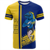 Parramatta Eels Sport T-Shirt - Parramatta Eels Mascot Quater Style