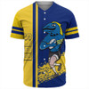 Parramatta Eels Sport Baseball Shirt - Parramatta Eels Mascot Quater Style