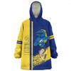 Parramatta Eels Sport Snug Hoodie - Parramatta Eels Mascot Quater Style