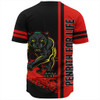 Penrith Panthers Baseball Shirt - Penrith Panthers Mascot Quater Style