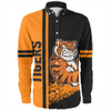 South Western of Sydney Sport Long Sleeve Shirt - Tigers Mascot Quater Style