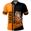 South Western of Sydney Sport Polo Shirt - Tigers Mascot Quater Style