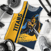 Gold Coast Sport Men's Tank Top - Titans Mascot Quater Style