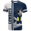 North Queensland Sport T-Shirt - Cowboys Mascot Quater Style