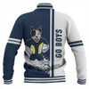 North Queensland Cowboys Baseball Jacket - North Queensland Cowboys Mascot Quater Style