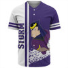 Melbourne Sport Baseball Shirt - Storm Mascot Quater Style