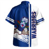 New Zealand Warriors Sport Hawaiian Shirt - Warriors Mascot Quater Style