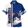 New Zealand Sport Hawaiian Shirt - Warriors Mascot Quater Style