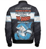 Cronulla-Sutherland Sharks Mother's Day Bomber Jacket - Screaming Mom and Crazy Fan