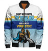 Gold Coast Titans Mother's Day Bomber Jacket - Screaming Mom and Crazy Fan