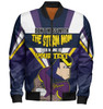 Melbourne Storm Mother's Day Bomber Jacket - Screaming Mom and Crazy Fan