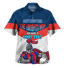Newcastle Knights Mother's Day Hawaiian Shirt - Screaming Mom and Crazy Fan