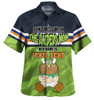 Canberra Raiders Mother's Day Hawaiian Shirt - Screaming Mom and Crazy Fan