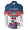 Newcastle Knights Mother's Day Long Sleeve Shirt - Screaming Mom and Crazy Fan