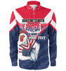 Sydney Roosters Mother's Day Long Sleeve Shirt - Screaming Mom and Crazy Fan