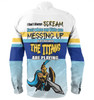 Gold Coast Titans Mother's Day Long Sleeve Shirt - Screaming Mom and Crazy Fan