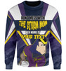 Melbourne Storm Mother's Day Sweatshirt - Screaming Mom and Crazy Fan