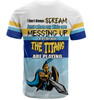 Gold Coast Titans Mother's Day T-Shirt - Screaming Mom and Crazy Fan