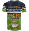 Canberra Raiders Mother's Day T-Shirt - Screaming Mom and Crazy Fan
