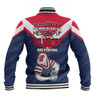 Sydney Roosters Mother's Day Baseball Jacket - Screaming Mom and Crazy Fan