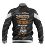 Wests Tigers Mother's Day Baseball Jacket - Screaming Mom and Crazy Fan