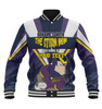 Melbourne Storm Mother's Day Baseball Jacket - Screaming Mom and Crazy Fan