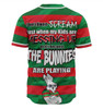 South Sydney Rabbitohs Mother's Day Baseball Shirt - Screaming Mom and Crazy Fan