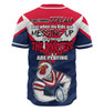 Sydney Roosters Mother's Day Baseball Shirt - Screaming Mom and Crazy Fan