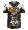 Wests Tigers Mother's Day Baseball Shirt - Screaming Mom and Crazy Fan