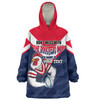 Sydney Roosters Mother's Day Snug Hoodie - Screaming Mom and Crazy Fan