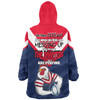 Sydney Roosters Mother's Day Snug Hoodie - Screaming Mom and Crazy Fan