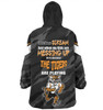 Wests Tigers Mother's Day Snug Hoodie - Screaming Mom and Crazy Fan